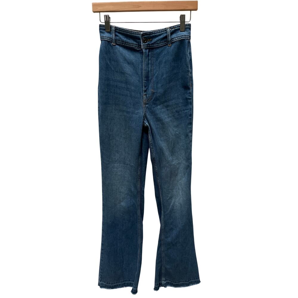 Free People We the Free Mindy Rigid Flare Jeans Size 24